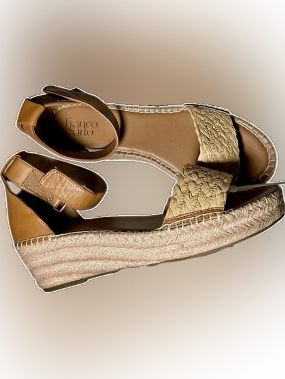 Franco Sarto Clemens 5 Espadrille Wedge Sandal – Women's EU 41 / US 10 - New - Picture 3 of 8
